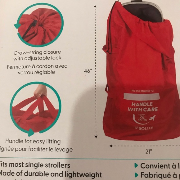 Belle stroller gate check bag(NO OFFER PLEASE ) - Picture 1 of 6